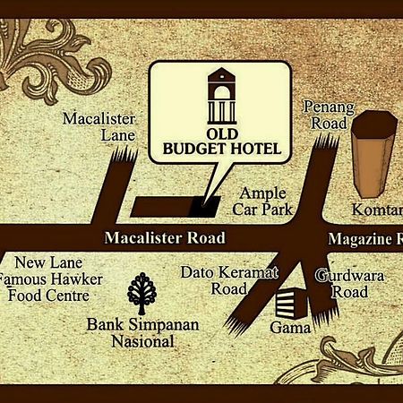 Old Budget Hotel George Town Eksteriør billede