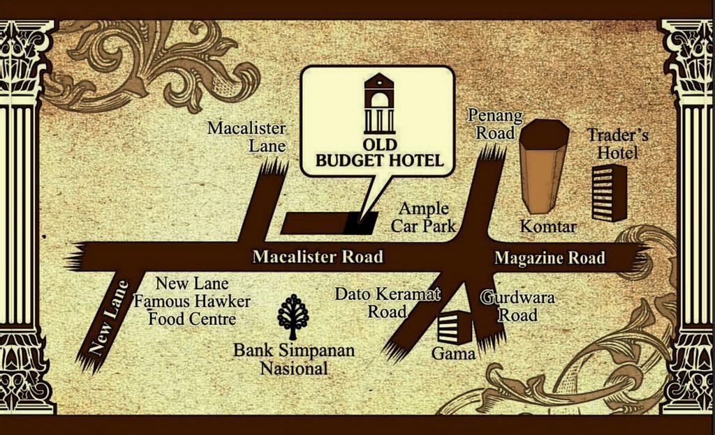 Old Budget Hotel George Town Eksteriør billede